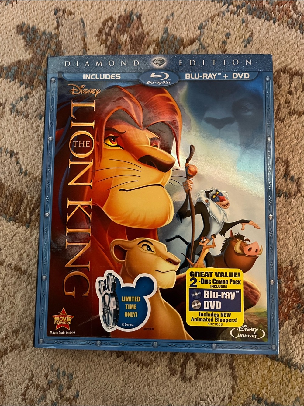 Disney The Lion King 2-Disc Combo Pack